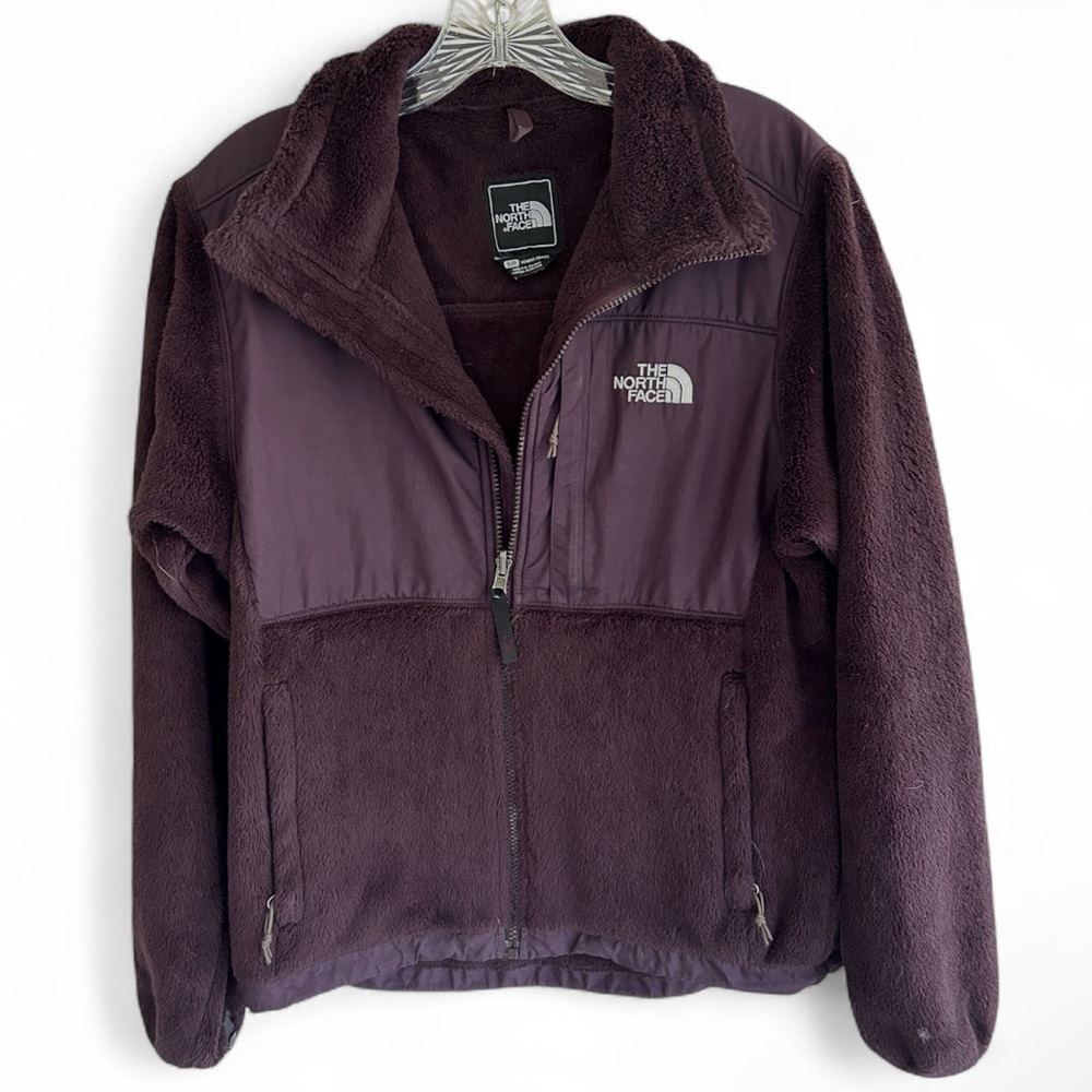 THE NORTH FACE Denali Polartec Fleece Jacket Plum Outdoor Hiking Gorpcore | Sz S